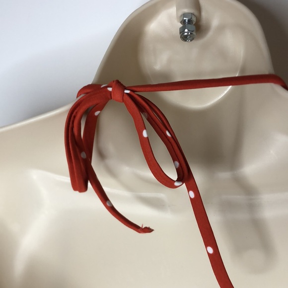 NWT SUNDAZED Nixie Printed Underwire Ruffle Terracotta 34C NEW WITH TAGS - Picture 5 of 10